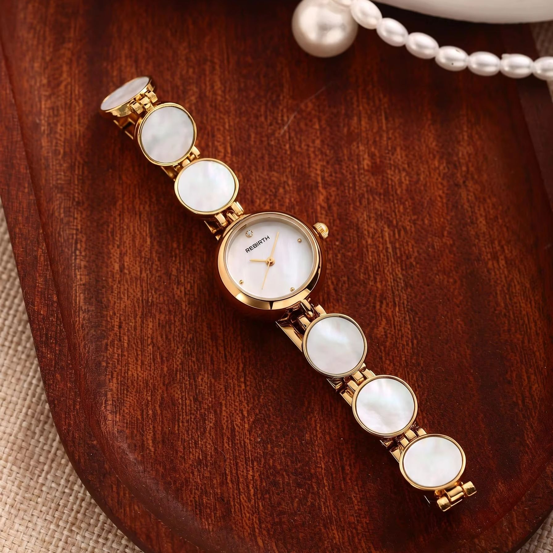 Quiet Luxury Watch - Montre à quartz pour femme, luxe