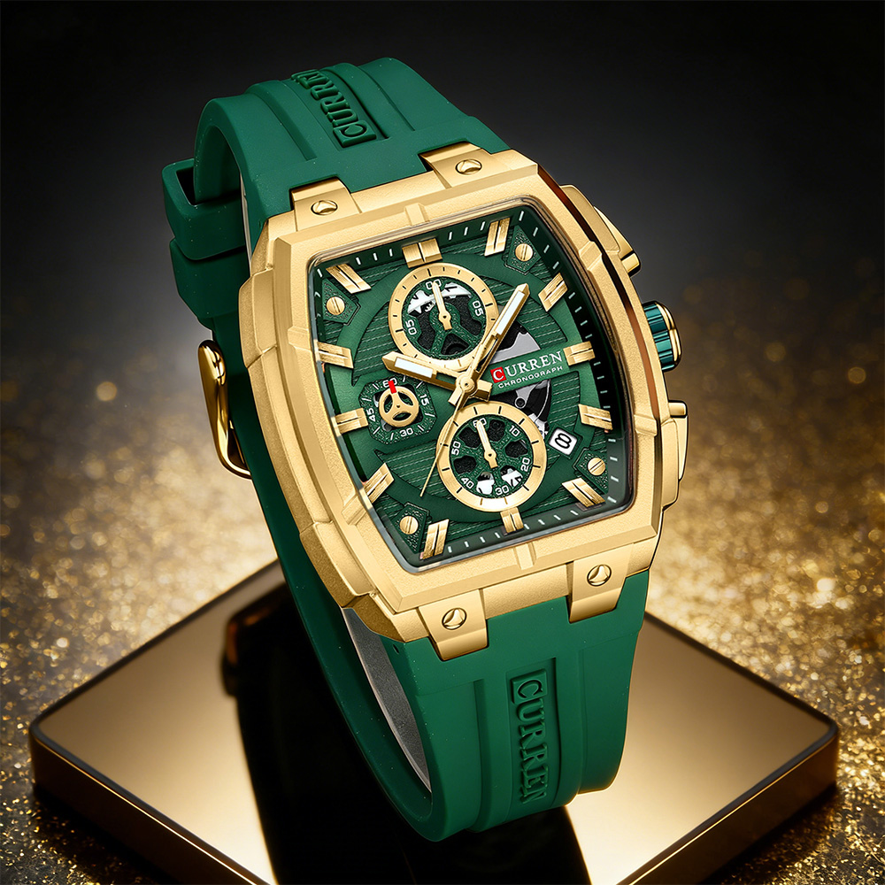 Quiet Luxury Watch - Montre vintage de luxe CURREN pour