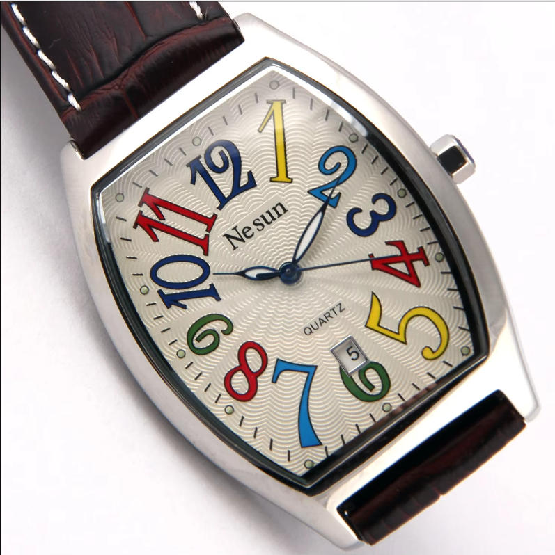 Luxury Watch In Japan - NESUN – montre-bracelet étanche en cuir
