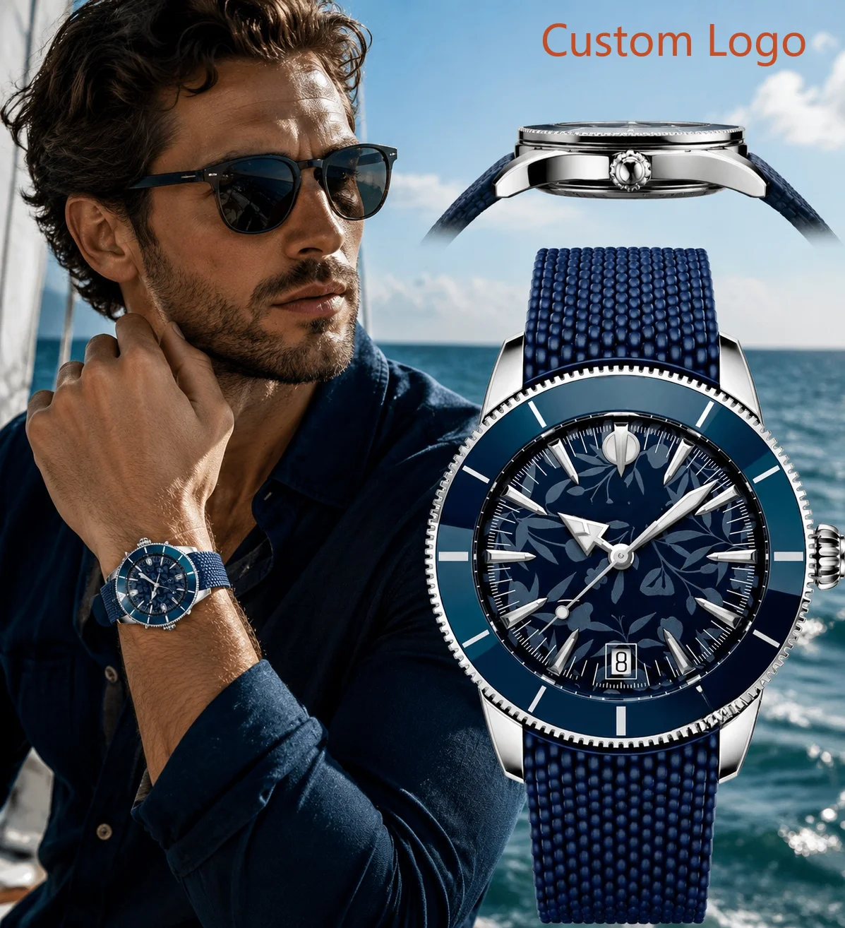 Luxury Watch Unique - Montre automatique de plongée pour homme