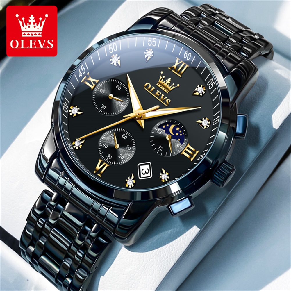 Quiet Luxury Watch - OLEVS montres pour hommes populaires en