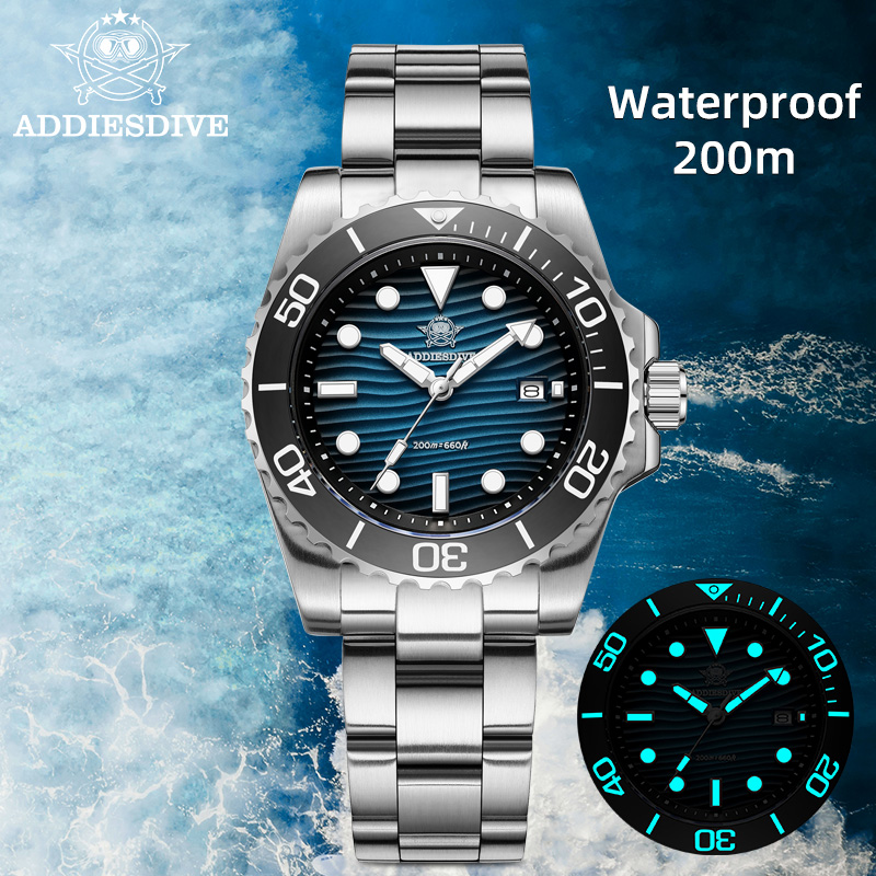 Quiet Luxury Watch - ADDIESDIVE montre à Quartz 2115 pour