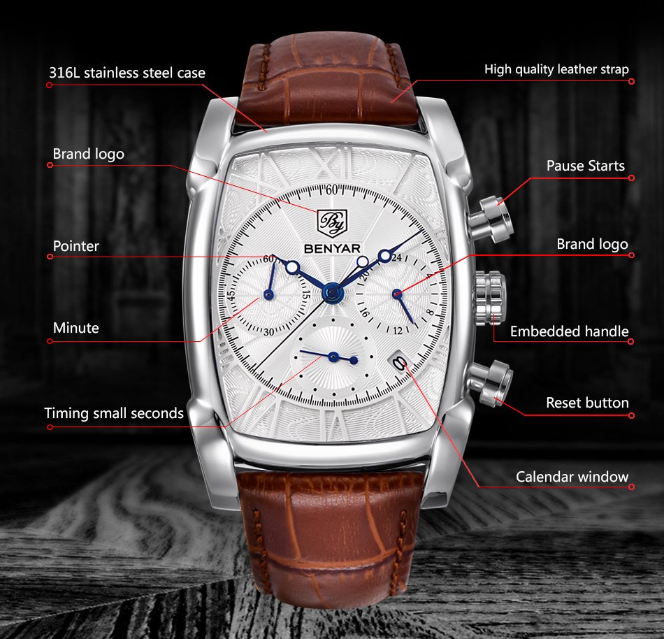 Relogio Masculino hommes montr - Luxury Watch German avis et prix