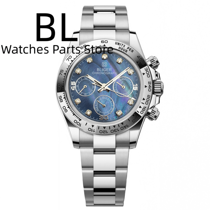 BLIGER 39mm luxe VK63 montre p - Luxury Watch German avis et prix